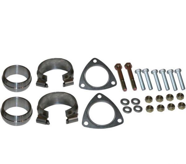Montageset dwarspijpen voor PORSCHE 993 Carrera Gillet demper