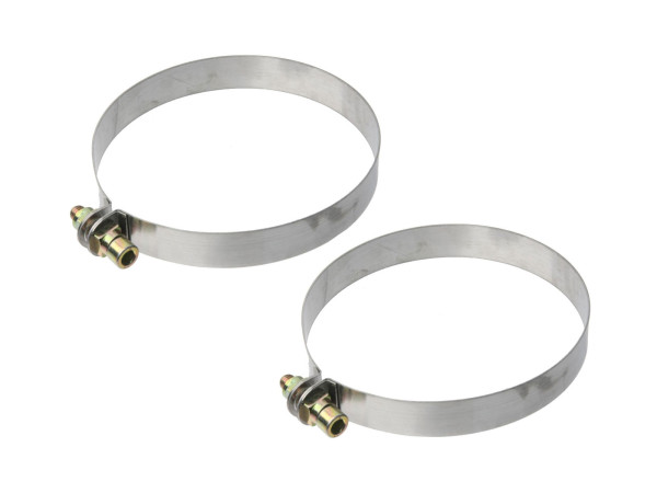 2x uitlaatklemmen voor Porsche 911 F/G 2.2 2.7 SC 3.0 '65 -'83 Final Sound Dampers