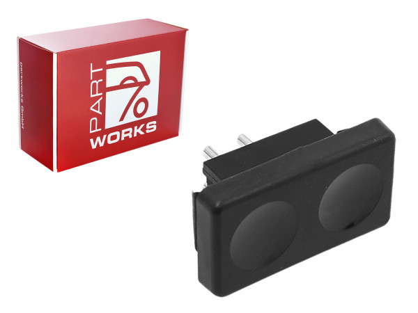 Interruttore epatico da 1x finestra per Porsche 924 924s 944 a -'85 switch nero