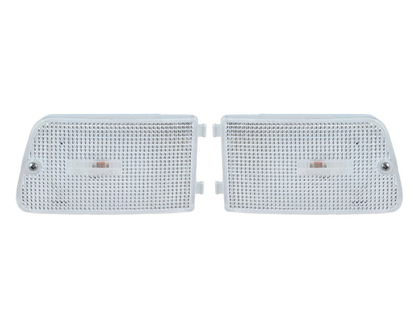 Reflector indicators for PORSCHE 964 US parking light CLEAR FRONT L+R