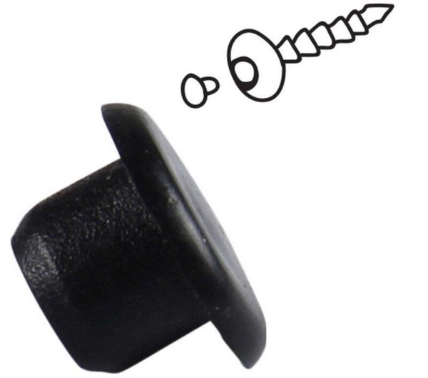 1x afdekdop plug voor PORSCHE 911 G 964 targa dakafdichting