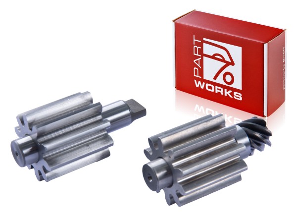 Oliepompwiel SET voor PORSCHE 356 B 1600 oliepompas