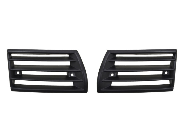 Hoornrooster voor PORSCHE 911 F '69-'73 T E S kunststof ZWART L+R