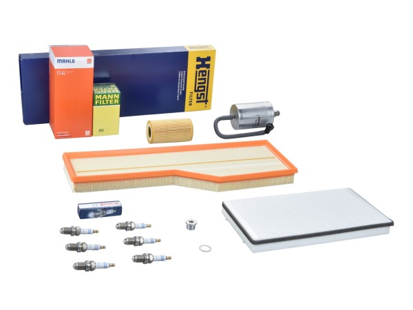 Inspection kit for PORSCHE 996 Carrera 4 to -'01 filter spark plugs