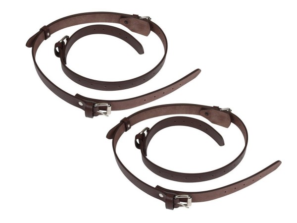 Bagagerek met lederen band voor PORSCHE 356 A/B/C bruin