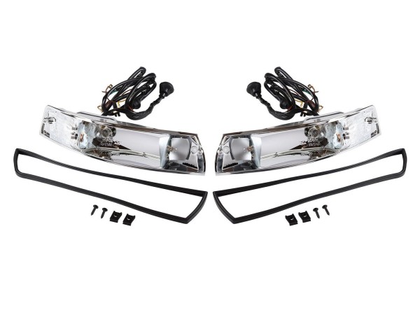 A sua volta segnale per Porsche 911 F 912 -'72 Front L+R Metal