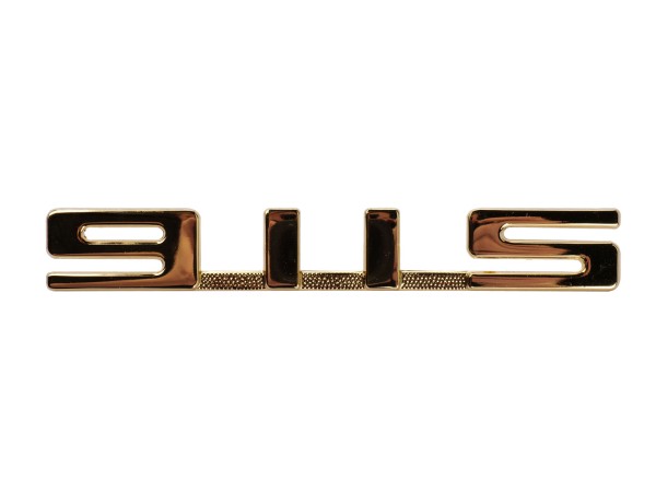 Letras Original Porsche 911 F G "911 S" Gold