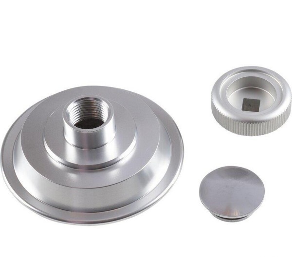 1x locking button for PORSCHE 911 G '77-'86 930 Turbo 3.0 SET aluminum