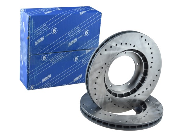 Discos de freno 2x para Porsche 911 3.2 deportes delanteros de Carrera