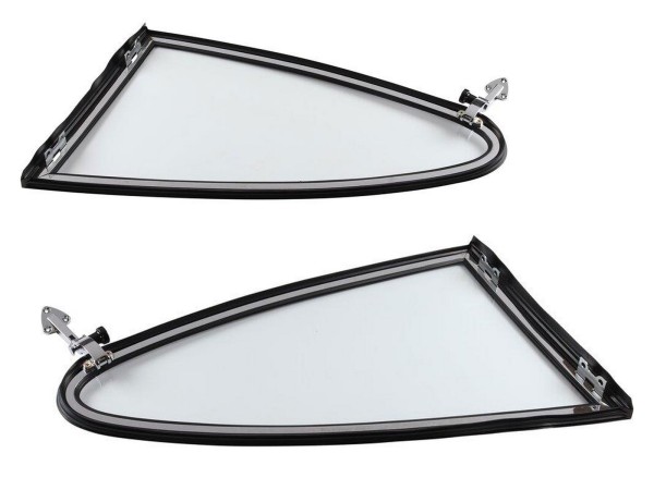 Finestrino incernierato per PORSCHE 911 F/G Coupe '69-'77 finestrino laterale POSTERIORE SINISTRO+DESTRO