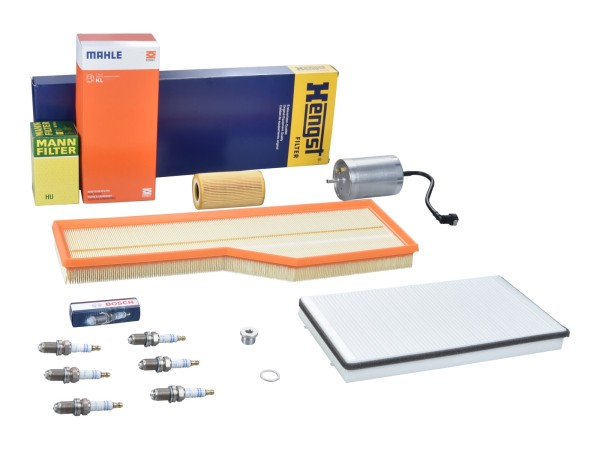 Inspection kit for PORSCHE 996 Carrera 2 to -'01 filter spark plugs
