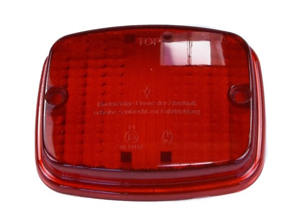 Cristal antiniebla trasero para PORSCHE 911 F G SC '69-'86 930 Turbo 914 ROJO