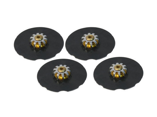 4x Dämpfungsblech für PORSCHE 944 S2 Turbo 964 968 S4 928 HINTEN 30mm