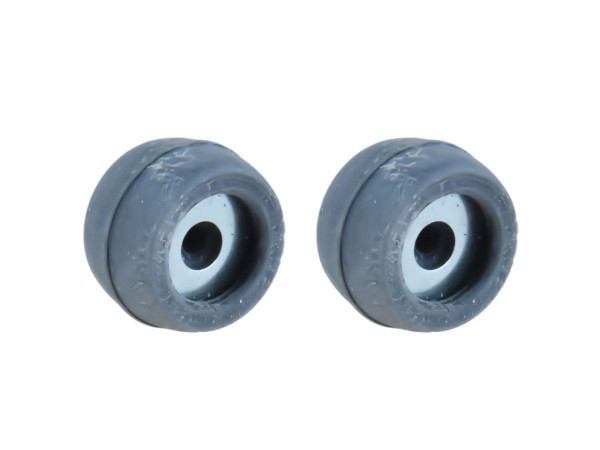 2x rubber bearing cooler for Porsche 944 from '86- 968 rubber buffer above