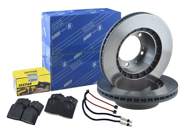 Dischi freno + pastiglie freno + WK per PORSCHE 944 Turbo '87-'88 ANTERIORI
