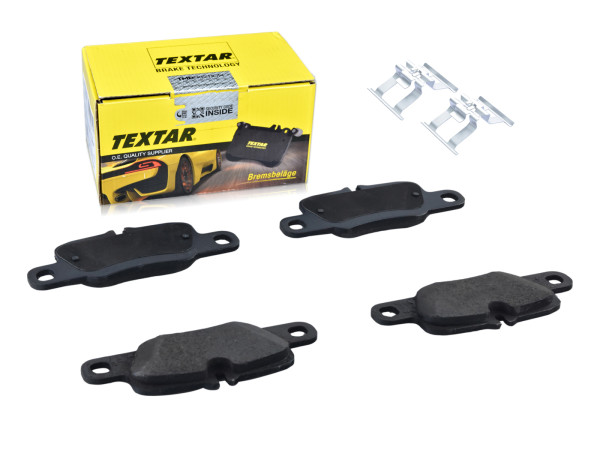 Remblokken + veerplaten voor PORSCHE Panamera 970 ACHTER