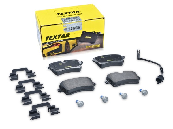 Bremsbeläge für PORSCHE Macan 95B 2.0 3.0 S Diesel PR-Nr. 1KD HINTEN TEXTAR