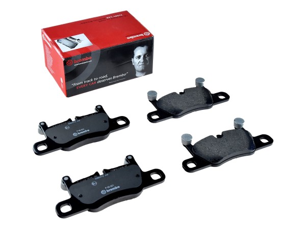 Pastilhas de freio para Porsche 991 992 Carrera 3.0 3.8 traseiro Brembo