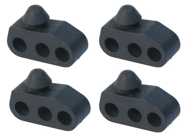 4x cable holder ignition cable for Porsche 911 f/g 914 holder rubber