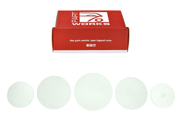 Tachoglas pour Porsche 911 G SC '74 -'89 Tissu de compteur de vitesse KM / H
