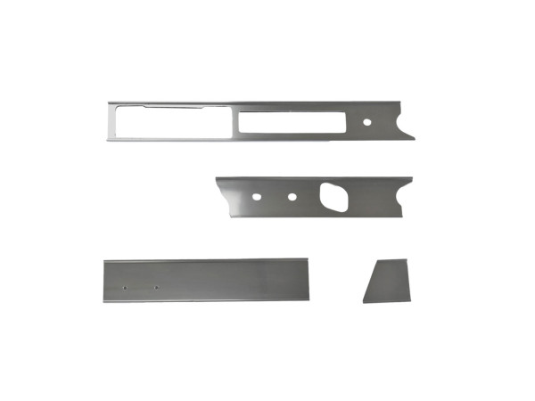 Ornamental strips of dashboard for Porsche 911 f aluminum aperture set V4