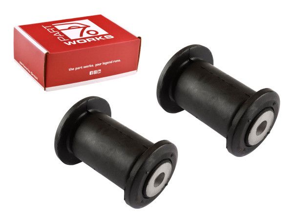 2x flangia cuscinetto cuscinetto asse per boccola POSTERIORE PORSCHE 924 944 968