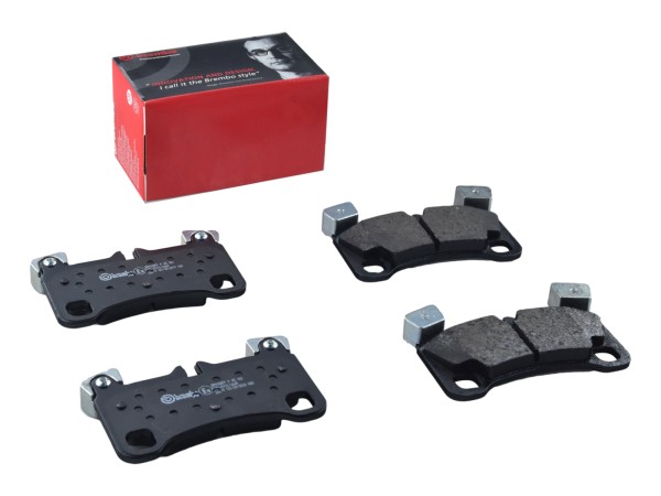 Potillas de freno para Porsche Cayenne 955 957 Turbo S trasero Brembo