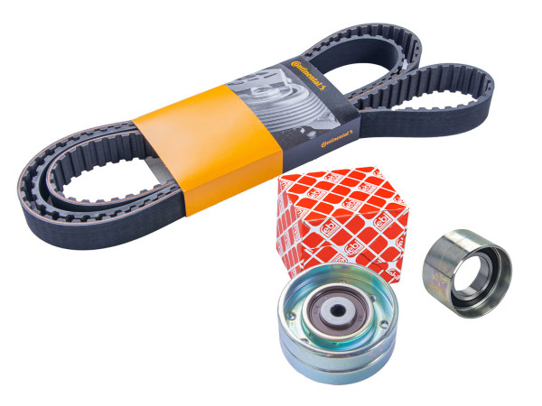 Timing belt set for PORSCHE 928 S4 GT GTS '87-'95 SET + rollers