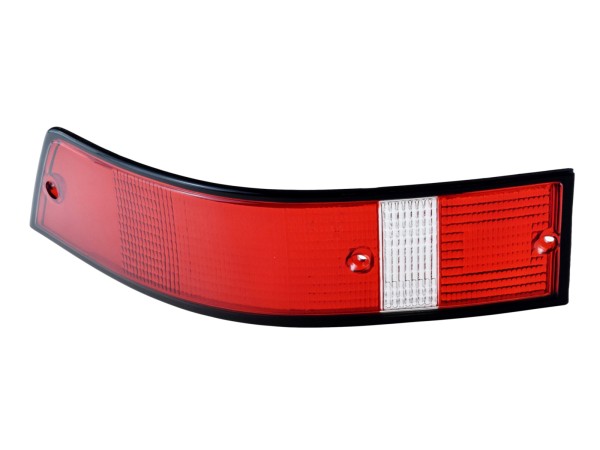 Taillight glass for Porsche 911 f/g '69 -'89 US black border left