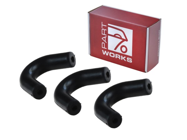 3x vacuümslang voor Porsche 924S 928 van '80- 944 964 987 Boxster 996 997