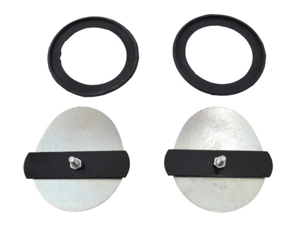 2x deksel roterende staven voor Porsche 911 F/G SC 3.2 -'86 Cover Spring Cover
