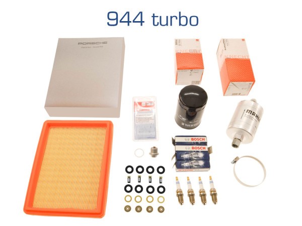 Kit de inspección para Porsche 944 Turbo 951 Bujías Filtro de aire de filtro de aceite